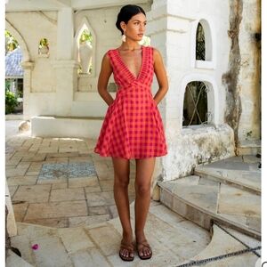 Fortunate One‎ Sunset Mini Picnic Dress